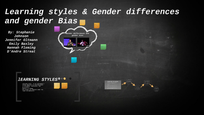 Learning Styles & Gender Differences And Gender Bias By Stephanie ...