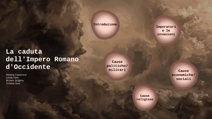 La Caduta Dell'impero Romano D'occidente Riassunto Pdf La caduta dell'Impero Romano d'Occidente by alessia casanova on Prezi