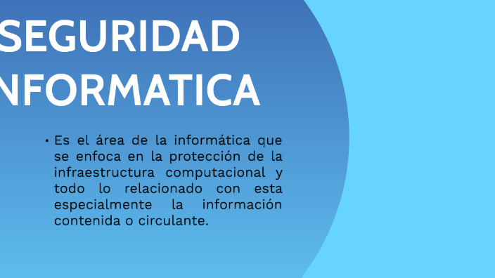 SEGURIDAD INFORMATICA by Naydelin Sanchez on Prezi