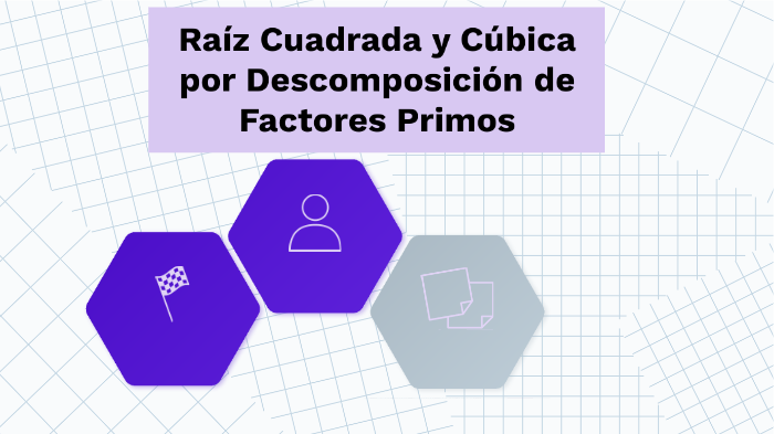 Raíz Cuadrada y Cúbica por Descomposición de Factores Primos by edison