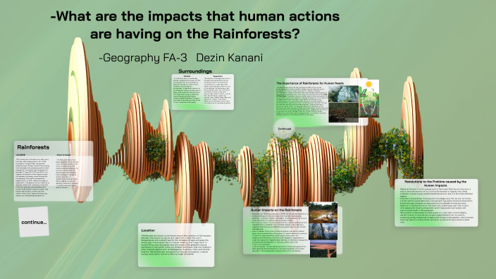 The Impacts of Human Actions on the Biomes by Dilesh Kanani on Prezi