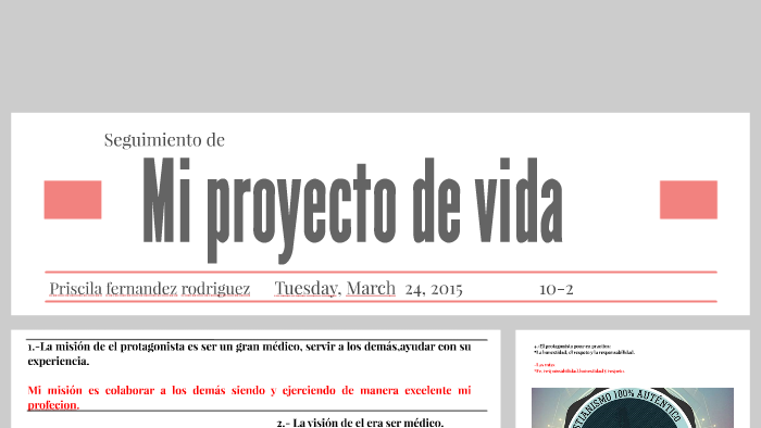 Mi proyecto de vida by camilo vasquez on Prezi