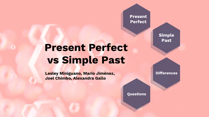 Present Perfect vs Past Simple by LIZ ALEXANDRA GALLO ARANDA on Prezi