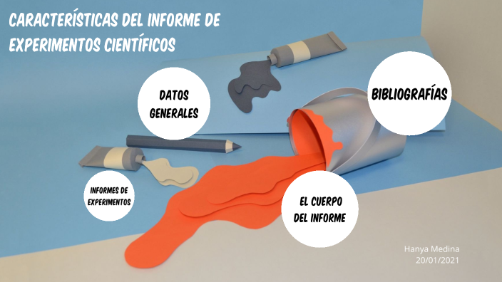 Características del informe de experimentos científicos by hanya medina