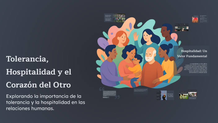 Tolerancia, Hospitalidad y el Corazón del Otro by Maria Camila Vargas ...