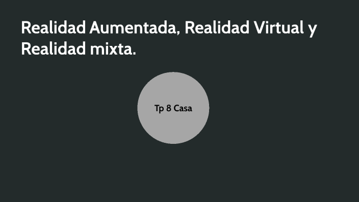 realidad virtual aumentada y mixta by Ivene ismene on Prezi