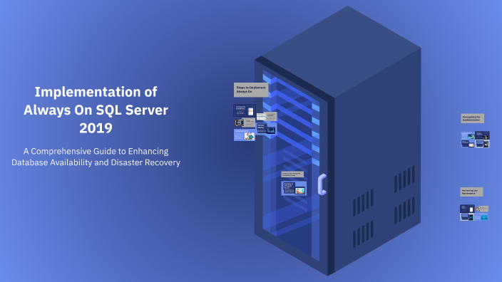 Implementation of Always On SQL Server 2019 by Cristian. espinoza on Prezi