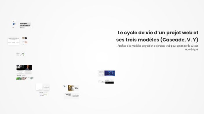 Le cycle de vie d’un projet web et ses trois modèles (Cascade, V, Y) by ...