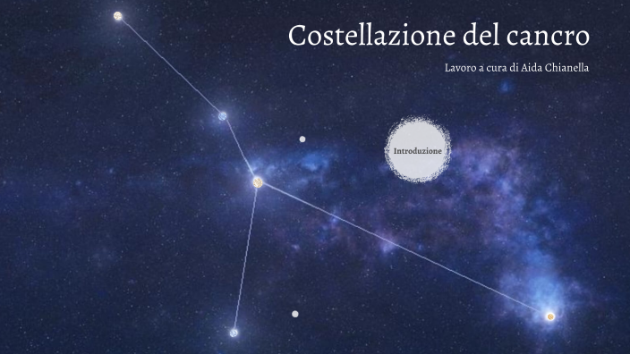 La costellazione del Cancro by Aida Chianella