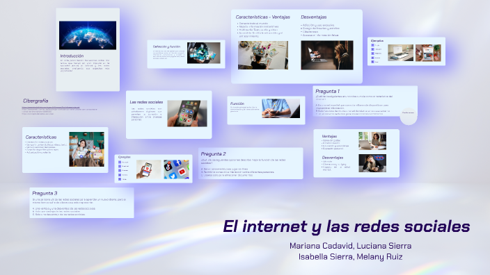 El internet y las redes sociales by Luciana Sierra Vásquez on Prezi