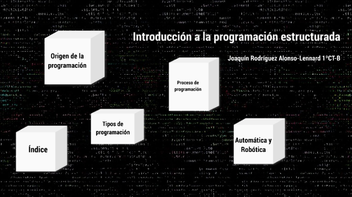 TRABAJO 5 PARTE II.- INTRODUCCIÓN A LA PROGRAMACIÓN ESTRUCTURADA By ...