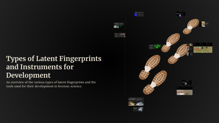Types of Latent Fingerprints and Instruments for Development by Cyrel ...