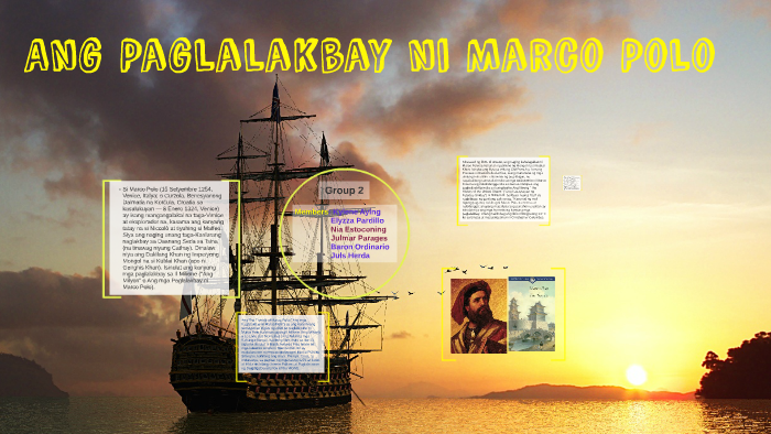 paglalakbay ni marco polo