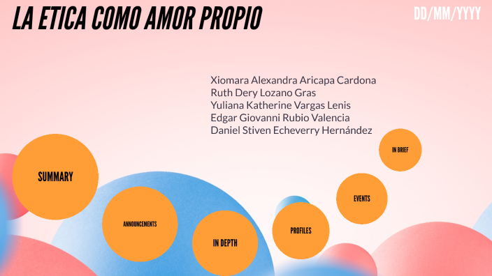 La Etica Como Amor Propio By Dery Lozano Gras On Prezi 4277