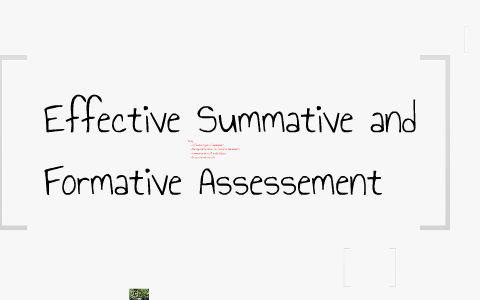 Effective Formative and Summative Assessment Practices by Michael ...