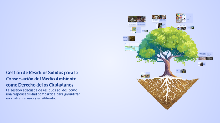 Gestión de Residuos Sólidos para la Conservación del Medio Ambiente ...