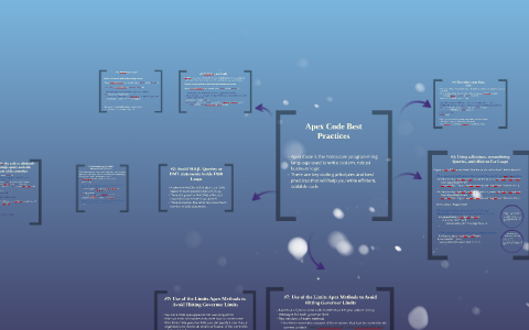 Apex Code Best Practices by lee khen on Prezi