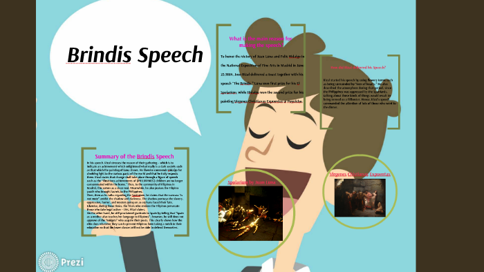 What is the core of the speech? picture