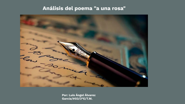 Análisis del poema by Luis Ángel Álvarez García on Prezi