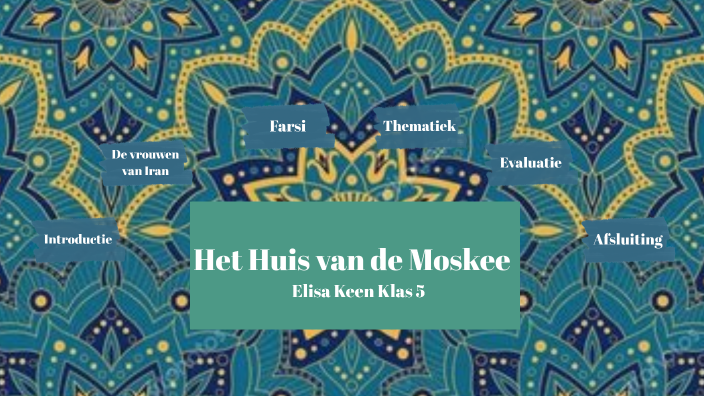 Boekpresentatie Het huis van de Moskee by Elisa Keen on Prezi