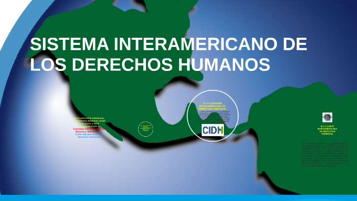 SISTEMA INTERAMERICANA DE LOS DERECHOS HUMANOS By Pablo Pitan