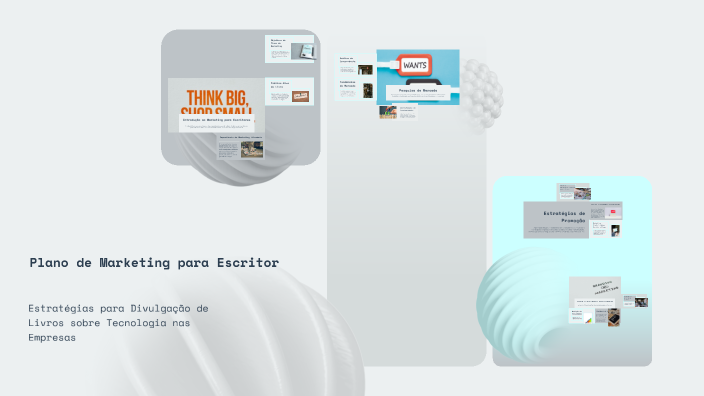 Plano de Marketing para Escritor by LILIAN CARDOSO on Prezi