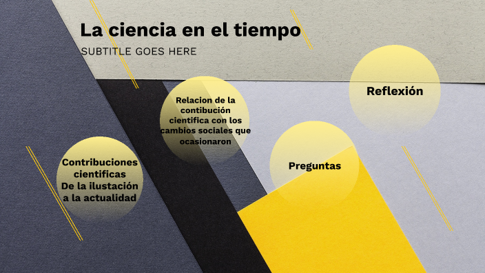 La ciencia en el tiempo by Maribel Perez Becerril on Prezi