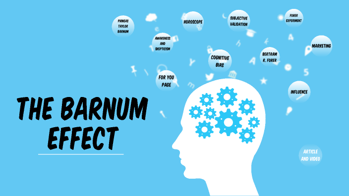 barnum effect experiment