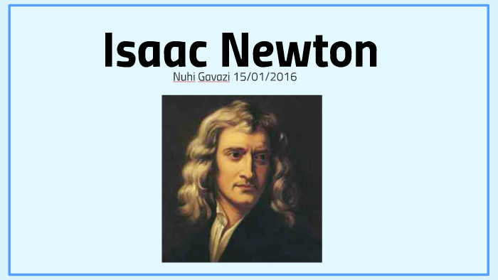 Sir Isaac Newton by Joh as