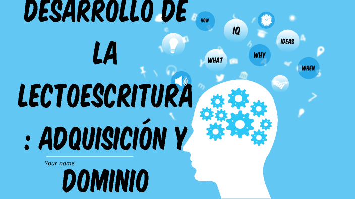 DESARROLLO DE LA LECTOESCRITURA: ADQUISICIÓN Y DOMINIO by neyda arista