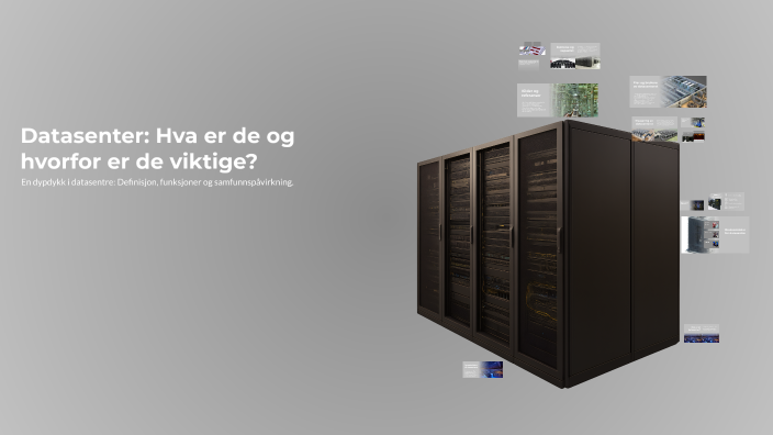 Typisk Program Datasenter Datasenter: Hva er de og hvorfor er de viktige? by Ingrid Pettersen on ...