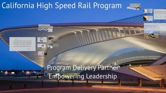 Rail Program Management Empowering Leadership for Success: Strategic Management in the ...