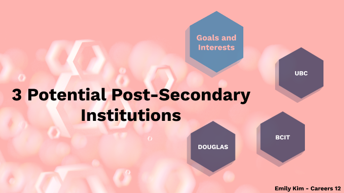 3 Potential Post-Secondary Institutions by Emily Kim on Prezi