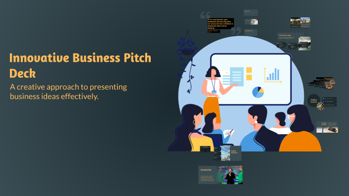 Innovative Business Pitch Deck by Irma Matonė on Prezi
