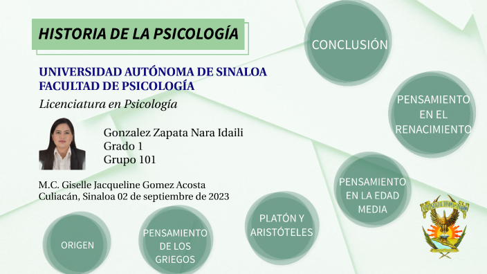 Historia de la psicología by Nara Gonzalez on Prezi