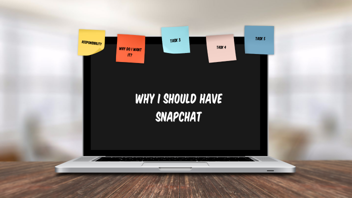 why i should have snapchat presentation