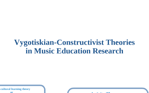 Vygotsky s Theories in Music Education Research by E Johnson on Prezi