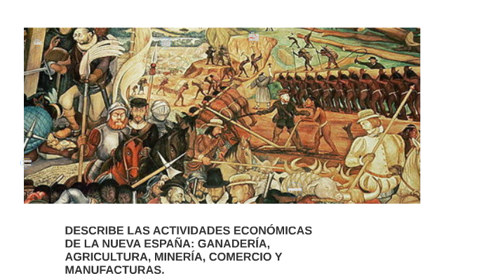 DESCRIBE LAS ACTIVIDADES ECONÓMICAS DE LA NUEVA ESPAÑA