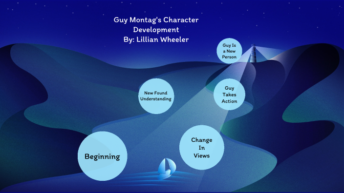 guy montag character development essay