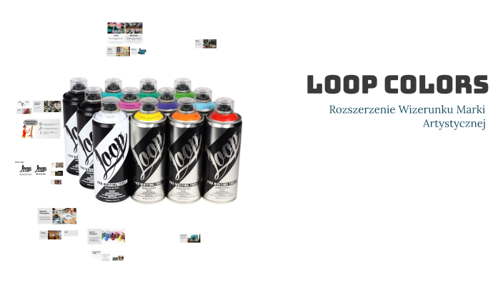 Projekt Rebrandingowy Loop Colors by Magda Kwiatkowska on Prezi