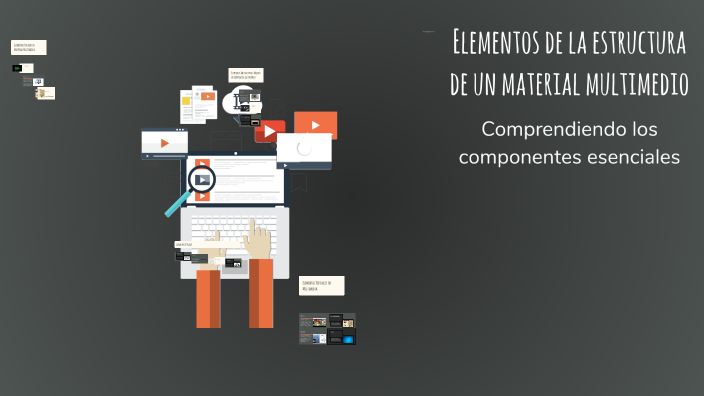 Elementos de la estructura de un material multimedio by Vidail leonardo ...