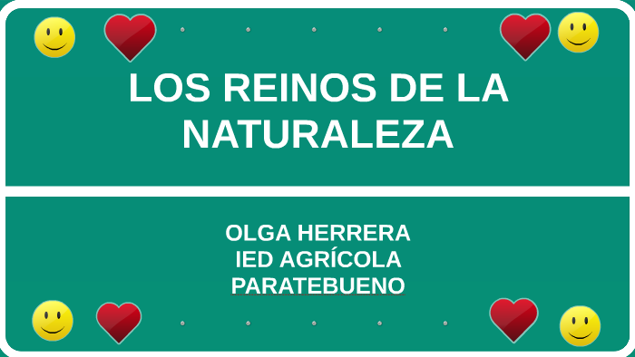 LOS REINOS DE LA NATURALEZA by Olga Herrera on Prezi