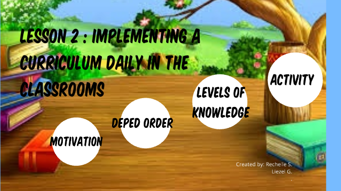 What Is Implementing A Curriculum Daily In The Classroom