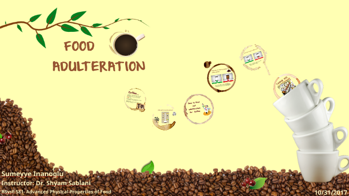 Food Adulteration (Coffee) by Sümeyye Inanoğlu on Prezi