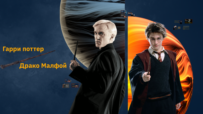 Conflict between Harry Potter and Draco Malfoy by КапитолинаКФУ on Prezi