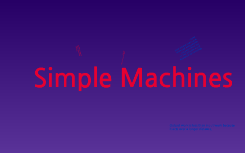 Simple Machines by Lizzie Gonzalez on Prezi