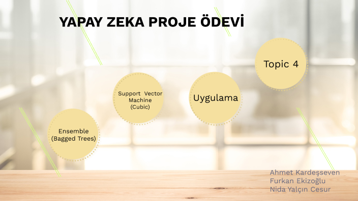 Yapay Zeka Proje by nida yalcin on Prezi