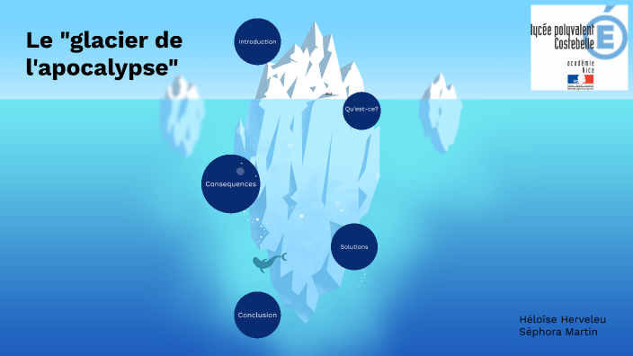 Le glacier de l'apocalypse by Ambre Castellana on Prezi