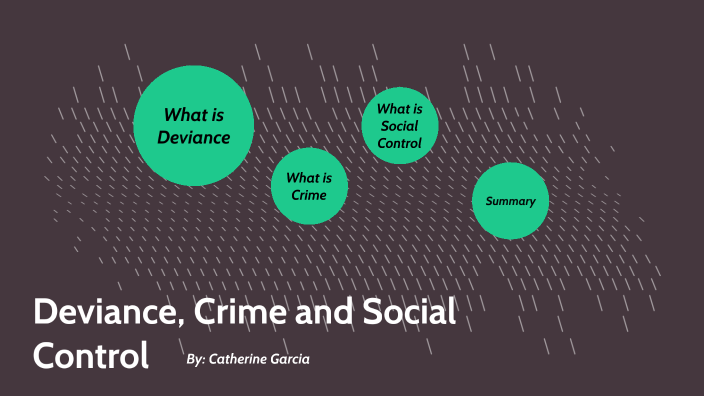 Deviance Crime And Social Control By Catherine Garcia 4925