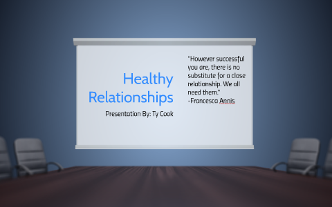 Healthy Relationships by Ty Cook on Prezi